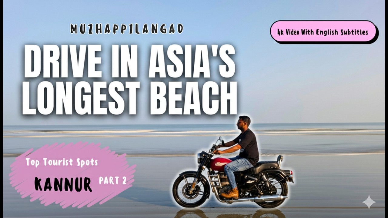 Is this really India? Asia's Longest Drive-in Beach & Theyyam Rituals! Kannur Road Trip Part 2(2026)