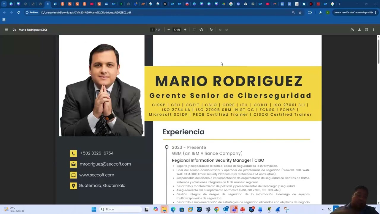 Sesión informativa ISO/IEC 27001 Lead Implementer