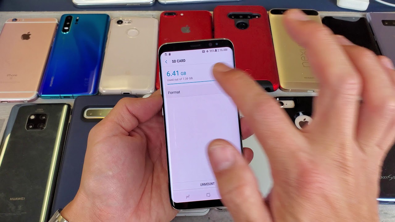 Galaxy S8/S8+: How to Format SD Card While in Phone