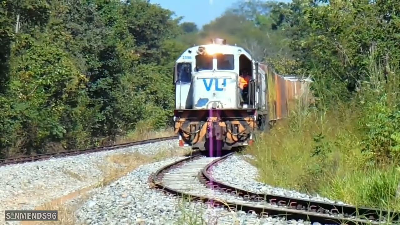 TREM CARGUEIRO DA VL! EM CURVELO NAS MINAS GERAIS#ferrovias #ferrovias 