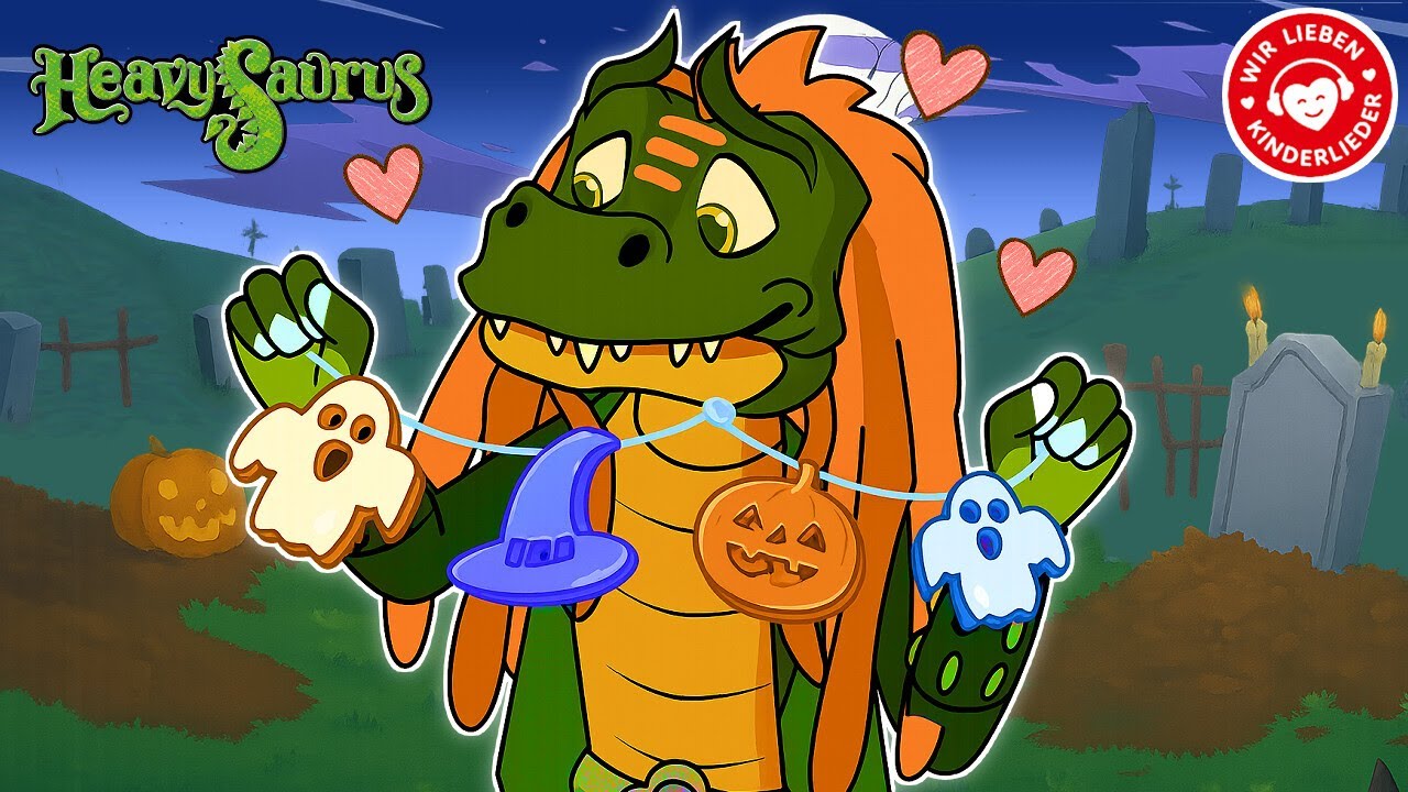 Heavysaurus – Heavy Halloween 🎃🦖 | Das rockige Grusellied für Kinder!