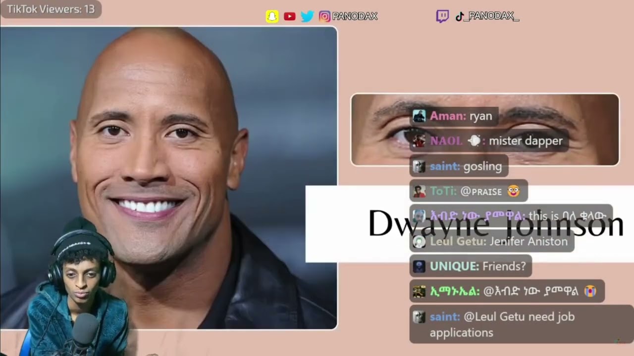 Guessing ￼celebrities with their eyes( my chat is cooked)