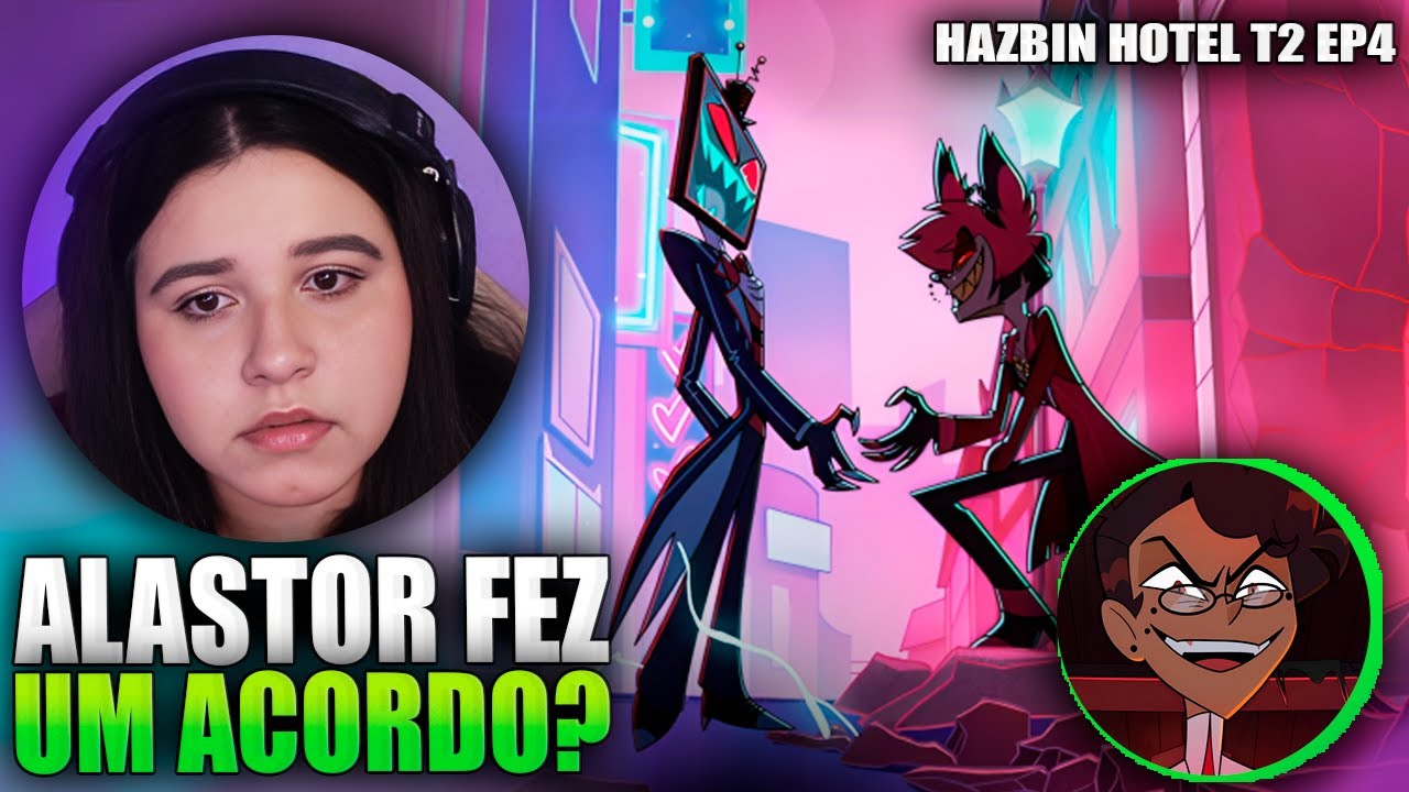 PASSADO DO ALASTOR!! | HAZBIN HOTEL 2 SEASON - EPISÓDIO 4 | REACT