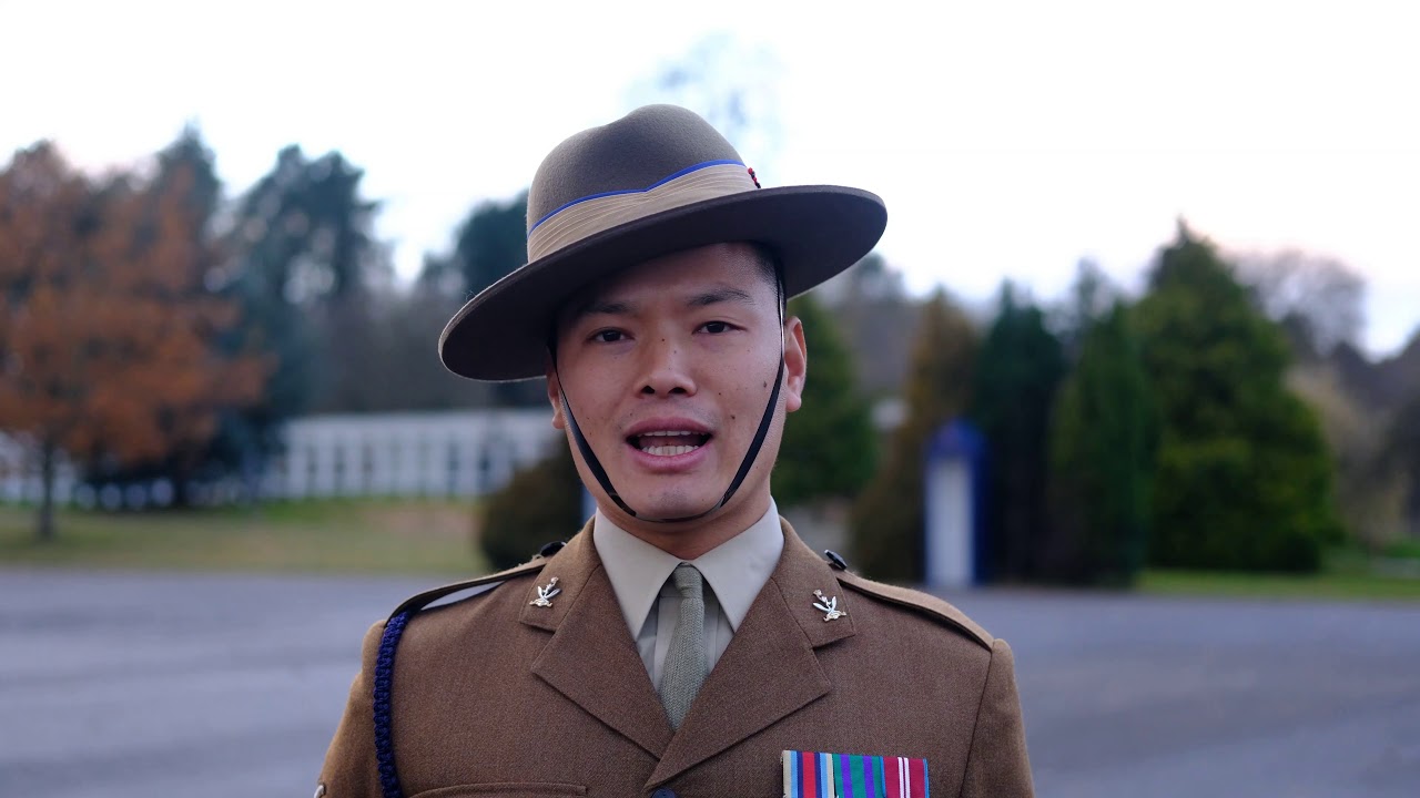 Interviews with Gurkha Company Catterick end of training for 2019