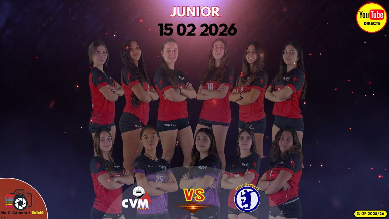 Club Volei Molins  VS  Club Vòlei Barberà  -- Junior --