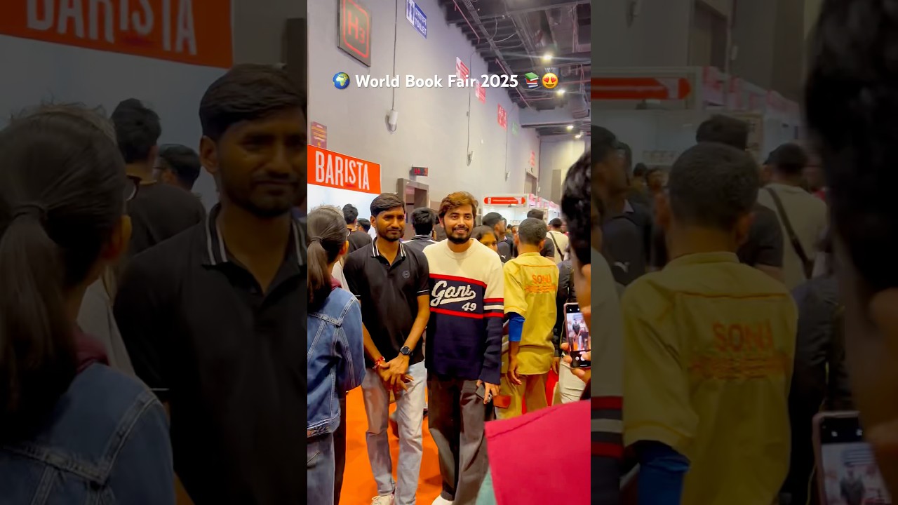 World book Fair 2025 🌍📚 #rohitvaidwansir #adhyayanmantra #bookfair