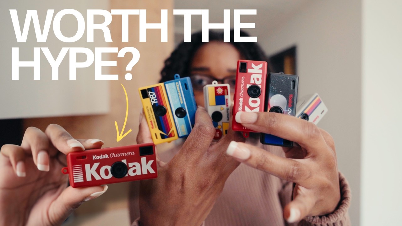 the trending KODAK accessory: charmera full set unboxing + review