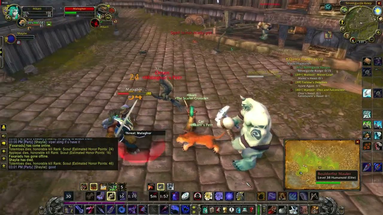 World of Warcraft Classic - Deviate Delight - Hikarii and Shaylie in Stromgarde Keep
