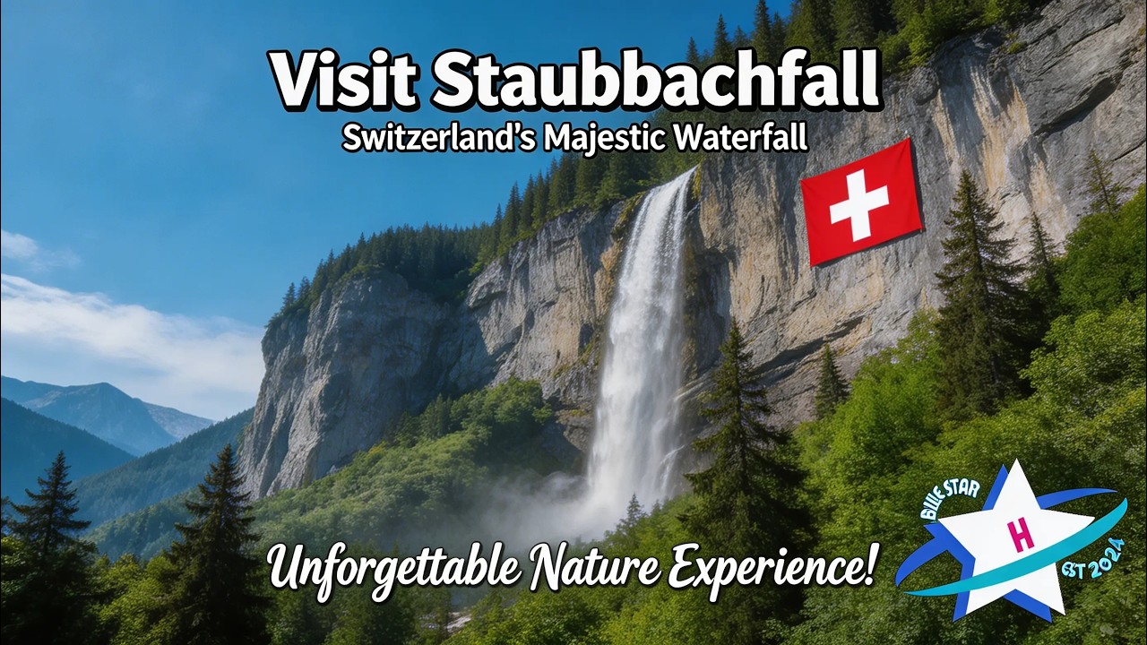 Magical Staubbachfall Journey 🇨🇭 | A Scenic Trip from Grindelwald to Lauterbrunnen