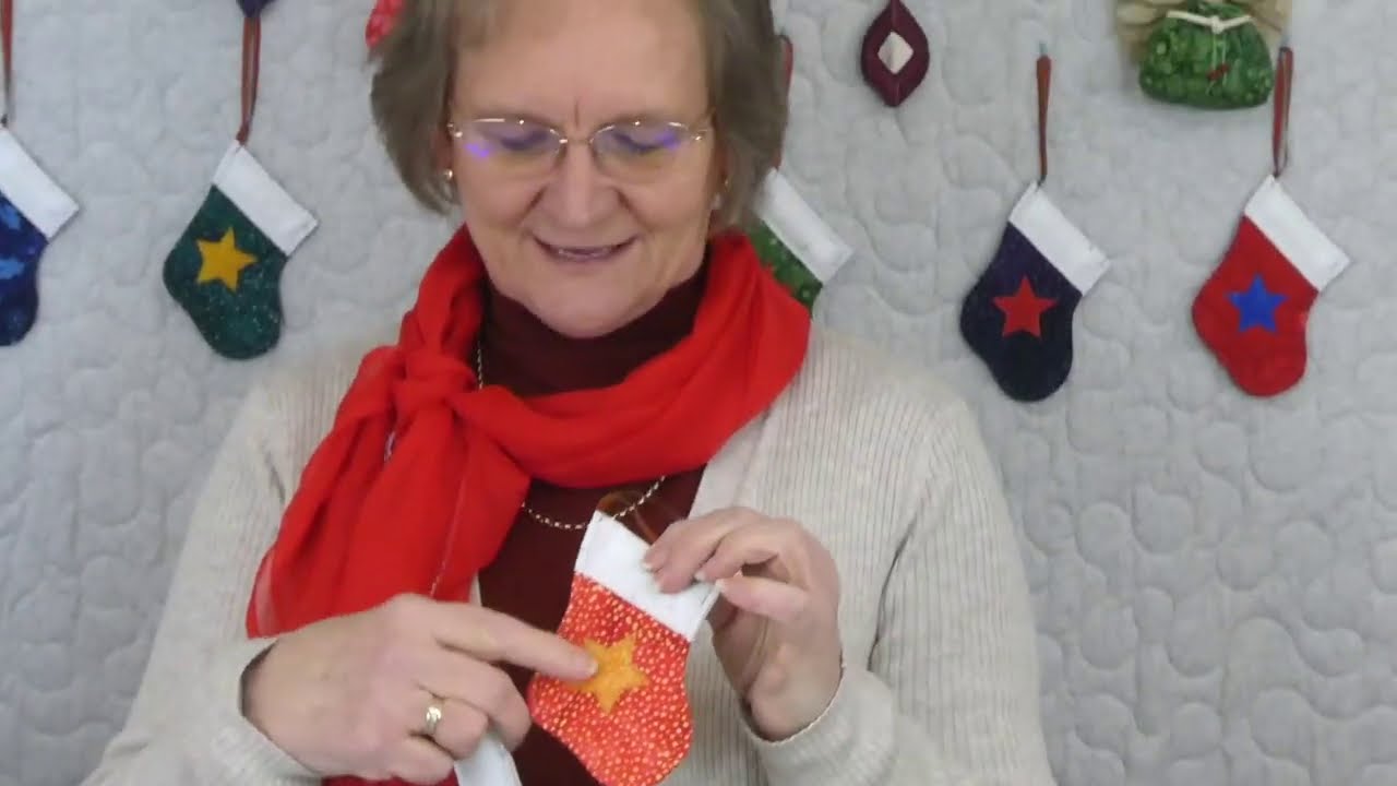 Christmas idea projects - Project 08 - Mini Snap Stocking