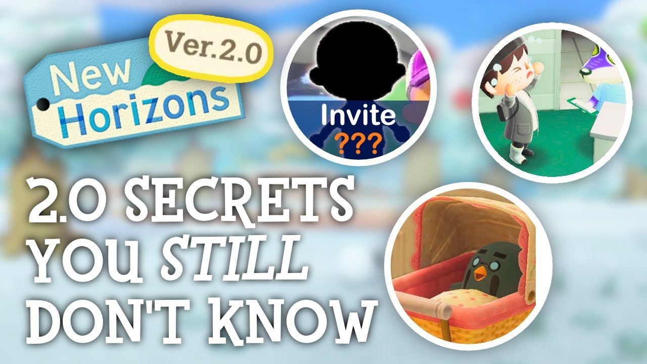 Animal Crossing New Horizons - 2.0 Update SECRETS You STILL Don't Know