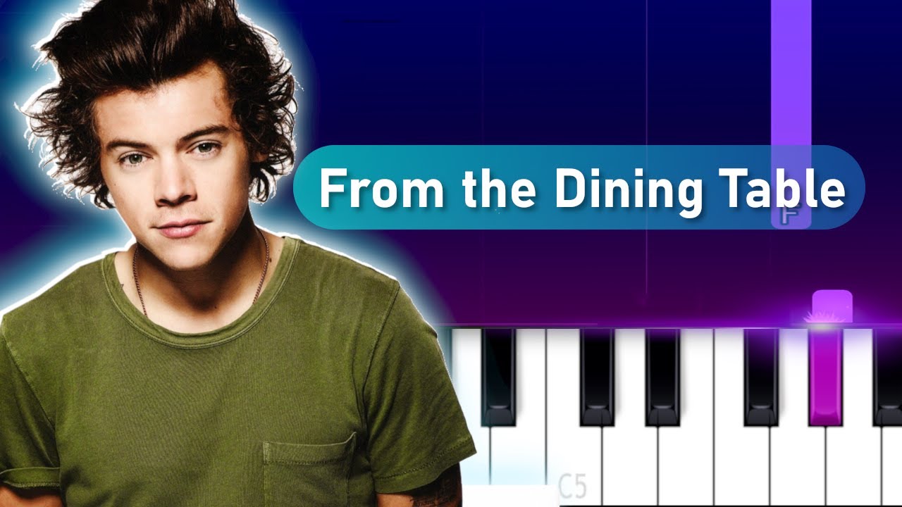 Harry Styles - From the Dining Table | Piano Tutorial