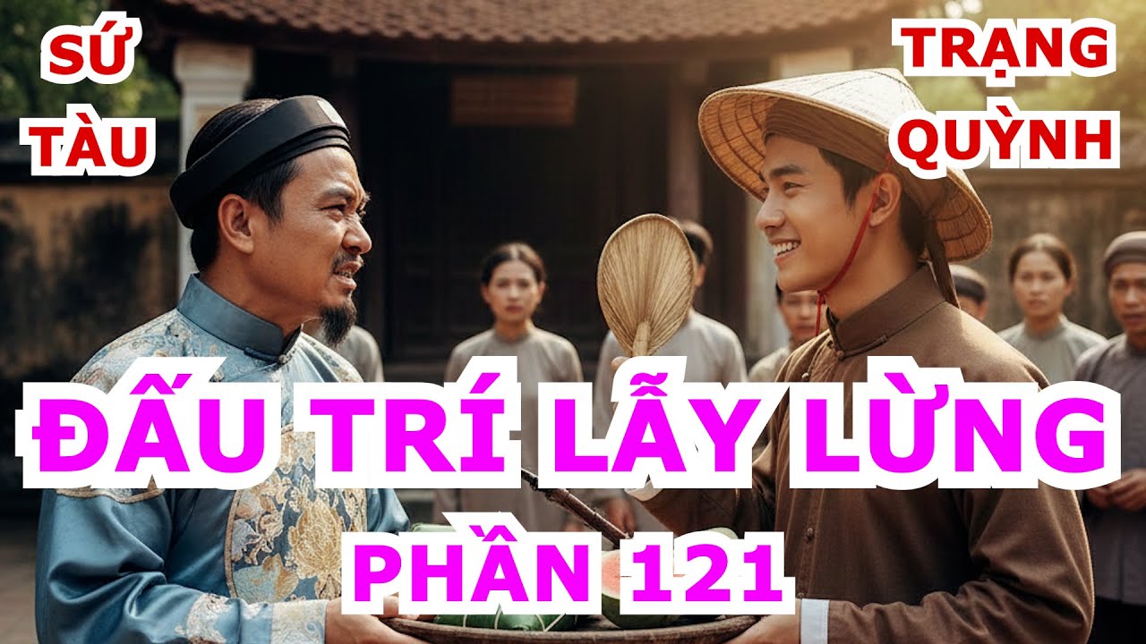 Trạng Quỳnh đấu trí Sứ Tàu – Nón lá – Rượu say: Khôn hay Dại? Phần 121
