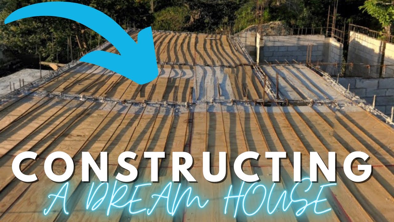 Process before Decking the Roof|| Building A House In Jamaica || Jamaica Vlog 2022