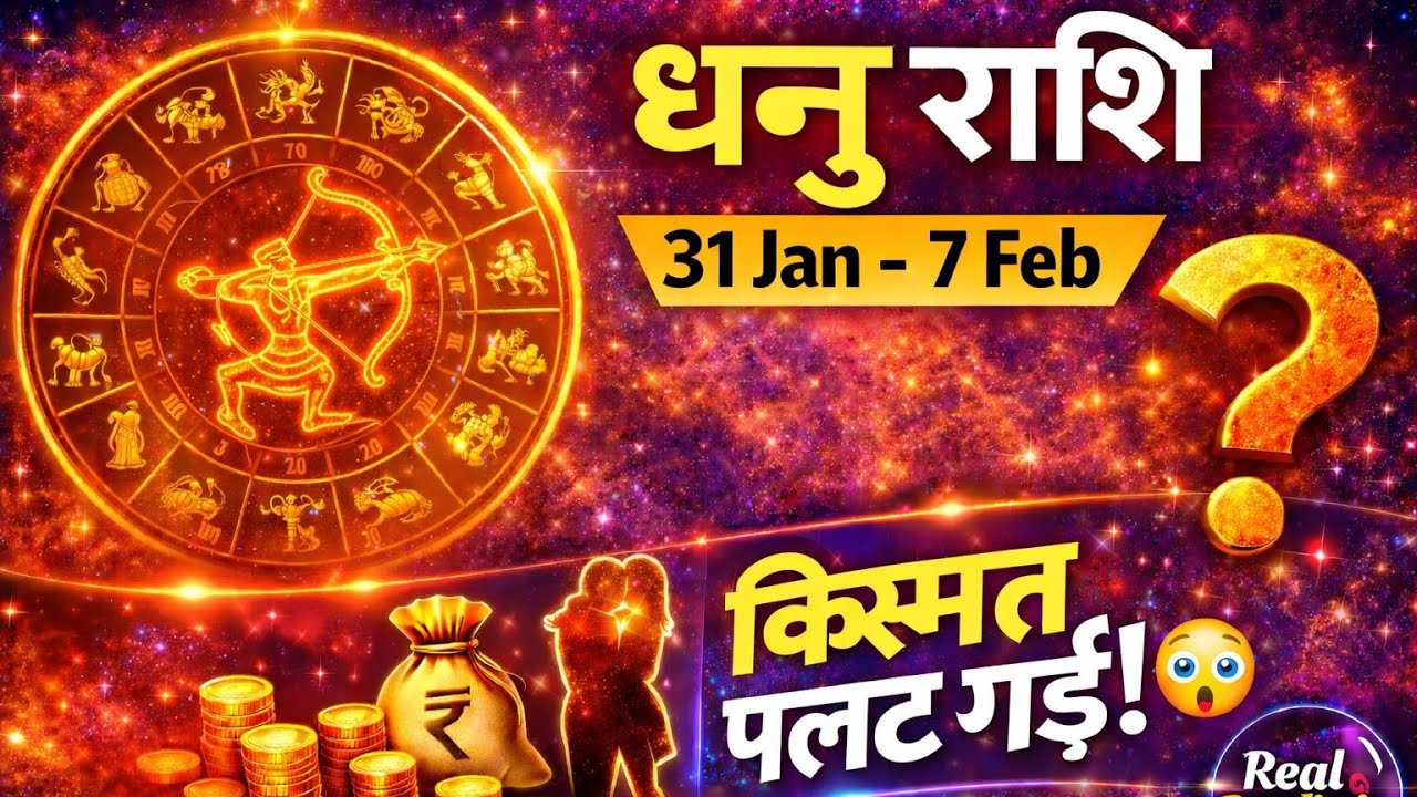 Dhanu Rashi Horoscope: 31 Jan – 7 Feb Kismat Palat Gayi! Bada Chamatkar 😱