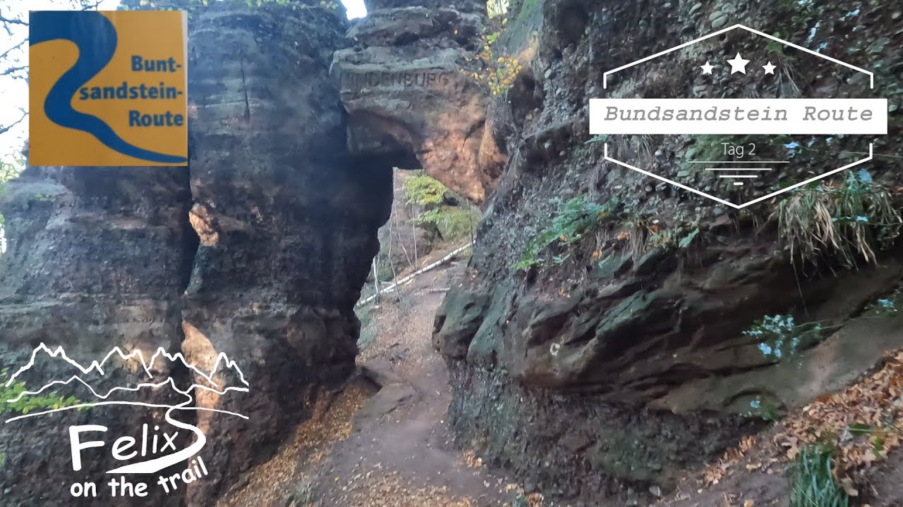 Buntsandstein Route - Tag 2: 27km Hausen, Nideggen - wunderschöner Abschnitt! Zuweg Eifelsteig