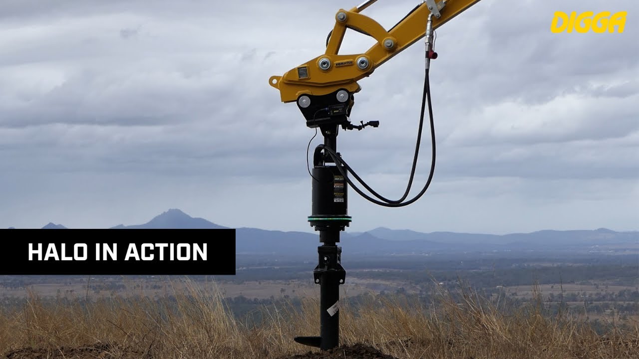 Digga HALO In Action | NEW Auger Alignment System