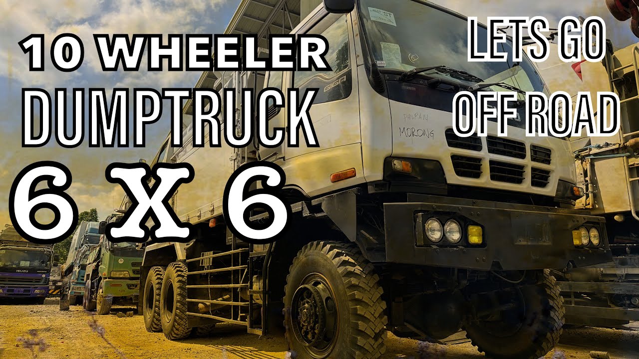SURPLUS TRUCK 6X6 DUMPTRUCK HERE IN OUR YARD
