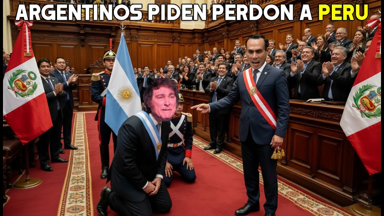 ARGENTINOS LE PIDEN PERDÓN AL PERÚ Y A LOS PERUANOS! 🇦🇷🤝🇵🇪