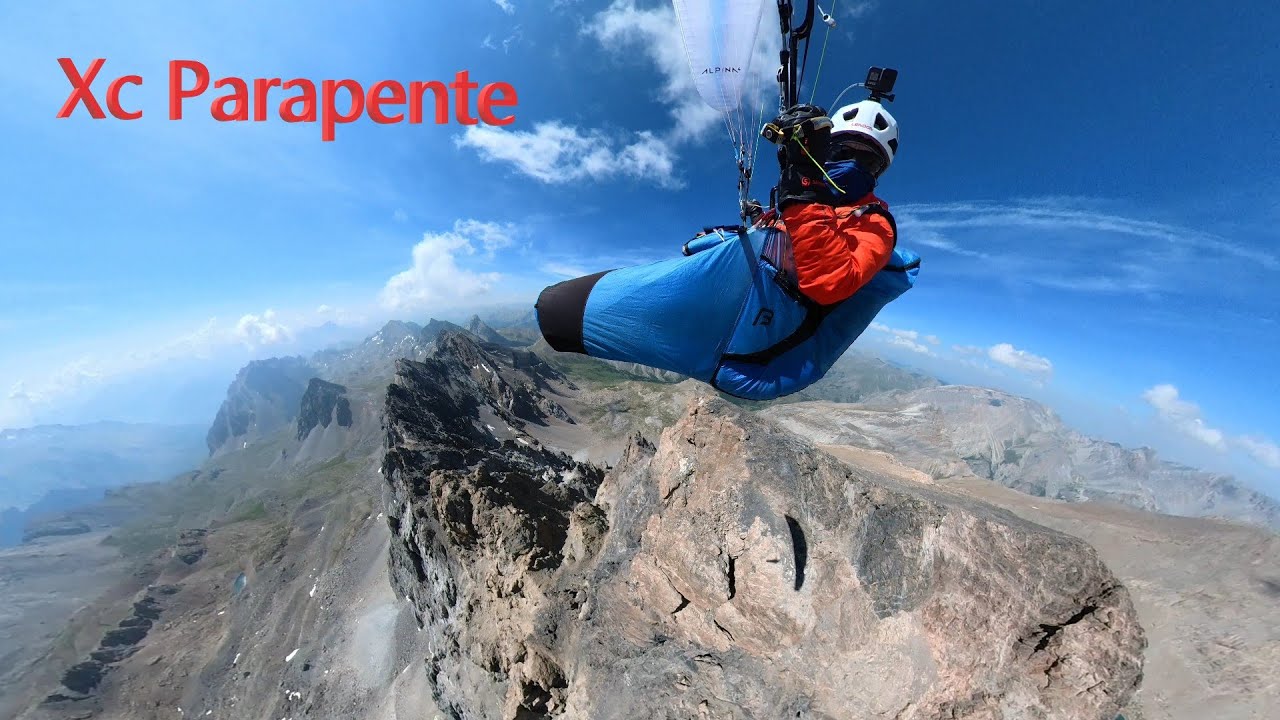 Vol cross parapente : Petit tour de Chambeyron