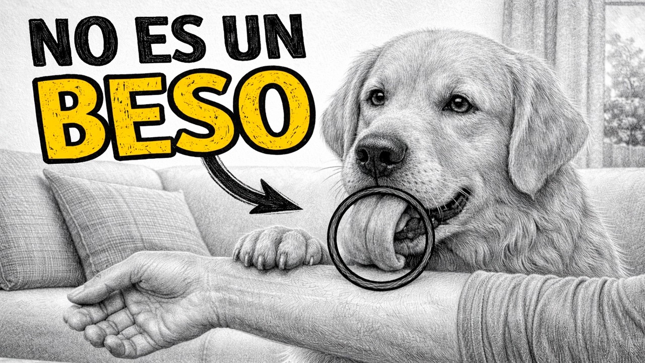 Si tu PERRO te LAME, hay algo que DEBES SABER (casi nadie lo entiende)