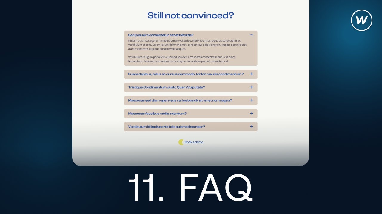 11. Расширенное руководство по разработке Webflow: раздел часто задаваемых вопросов