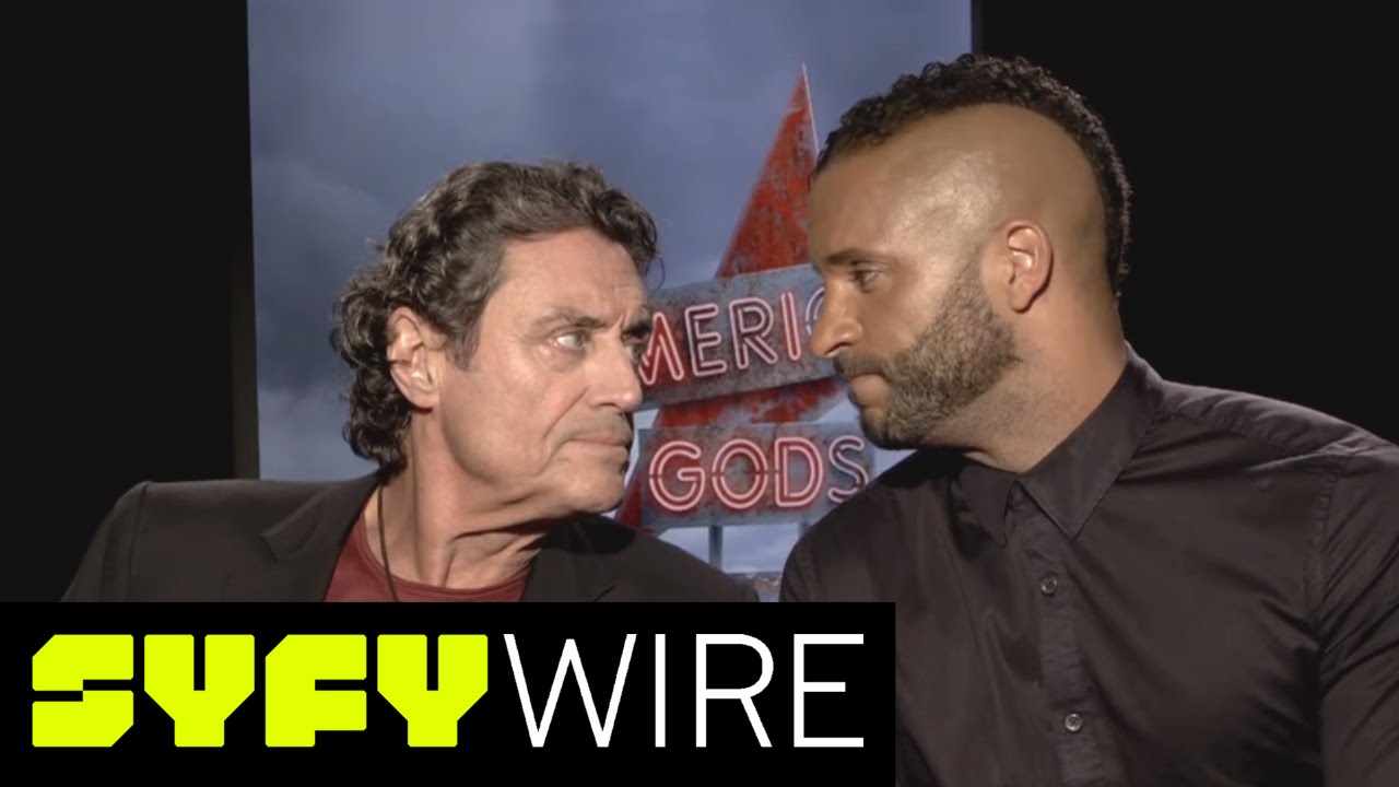 American Gods' Ian McShane and Ricky Whittle: Adapting Neil Gaiman's Work | SYFY WIRE