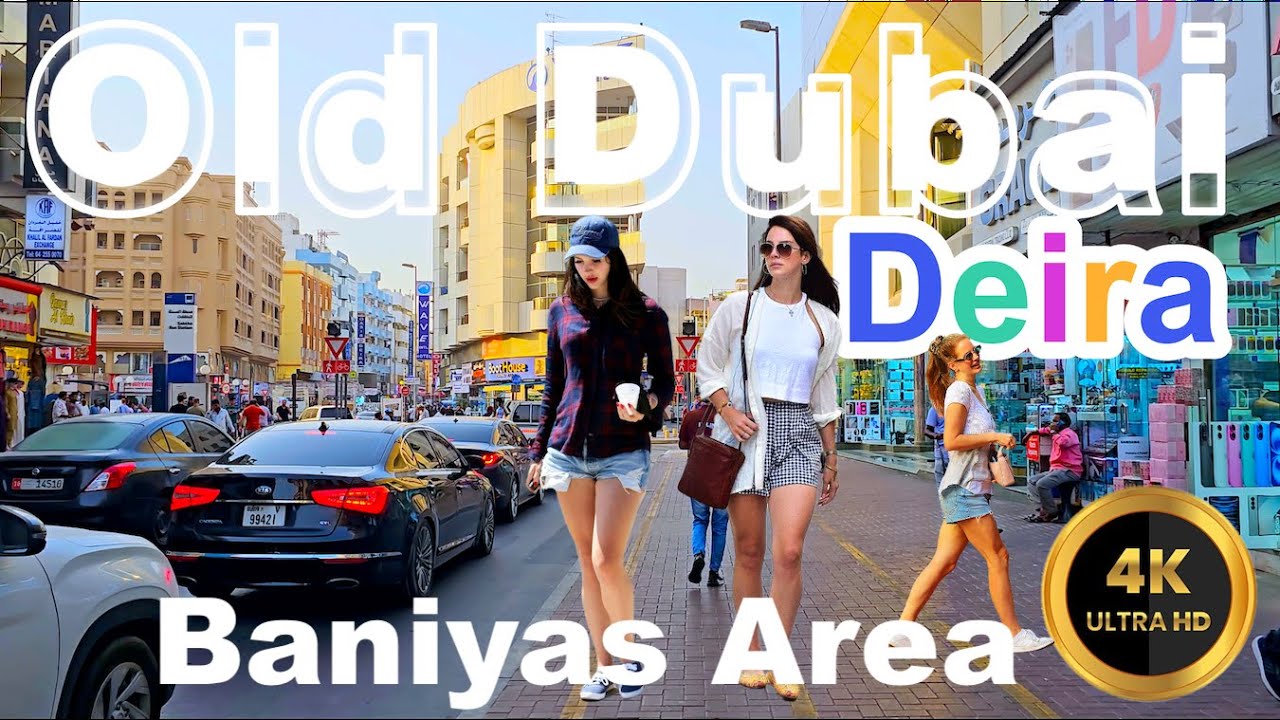 Old Dubai Baniyas Metro Station Area Deira Dubai UAE