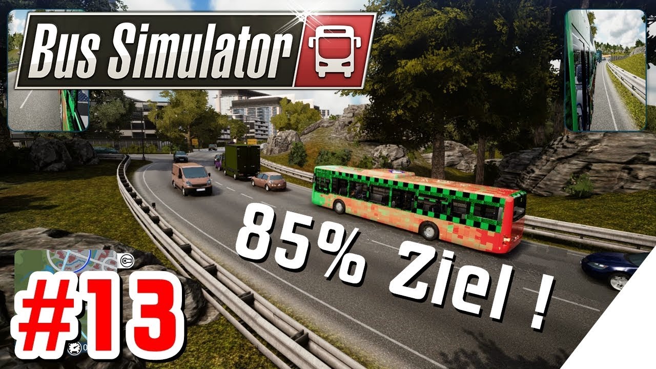 BUS SIMULATOR [PS4][German] Let's Play #13 Das 85% Ziel erfüllen !!