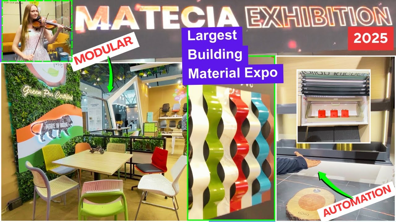 MATECIA 2025 //🔥Innovations at MATECIA 2025 //Modular Furniture & Kitchen range with Automation //
