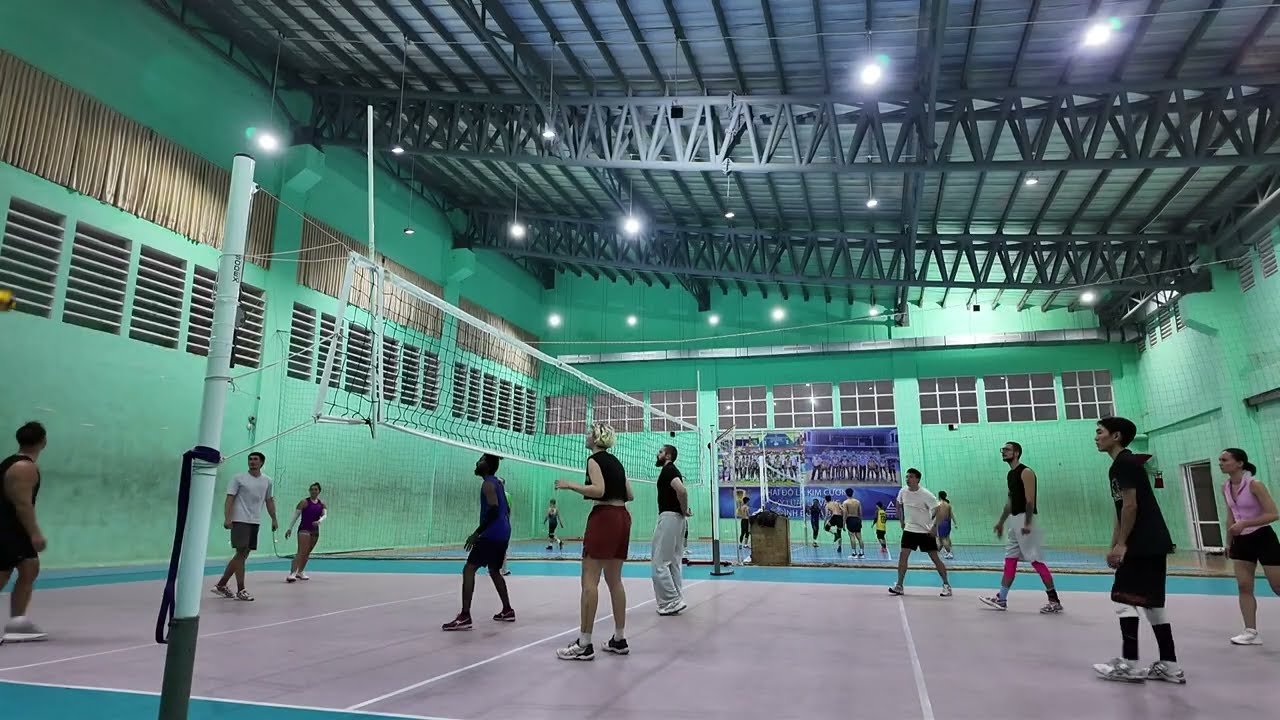 Volleyball Match Between Danang Warriors & Danang Sparrows Shoot - DJI Osmo Pocket 3