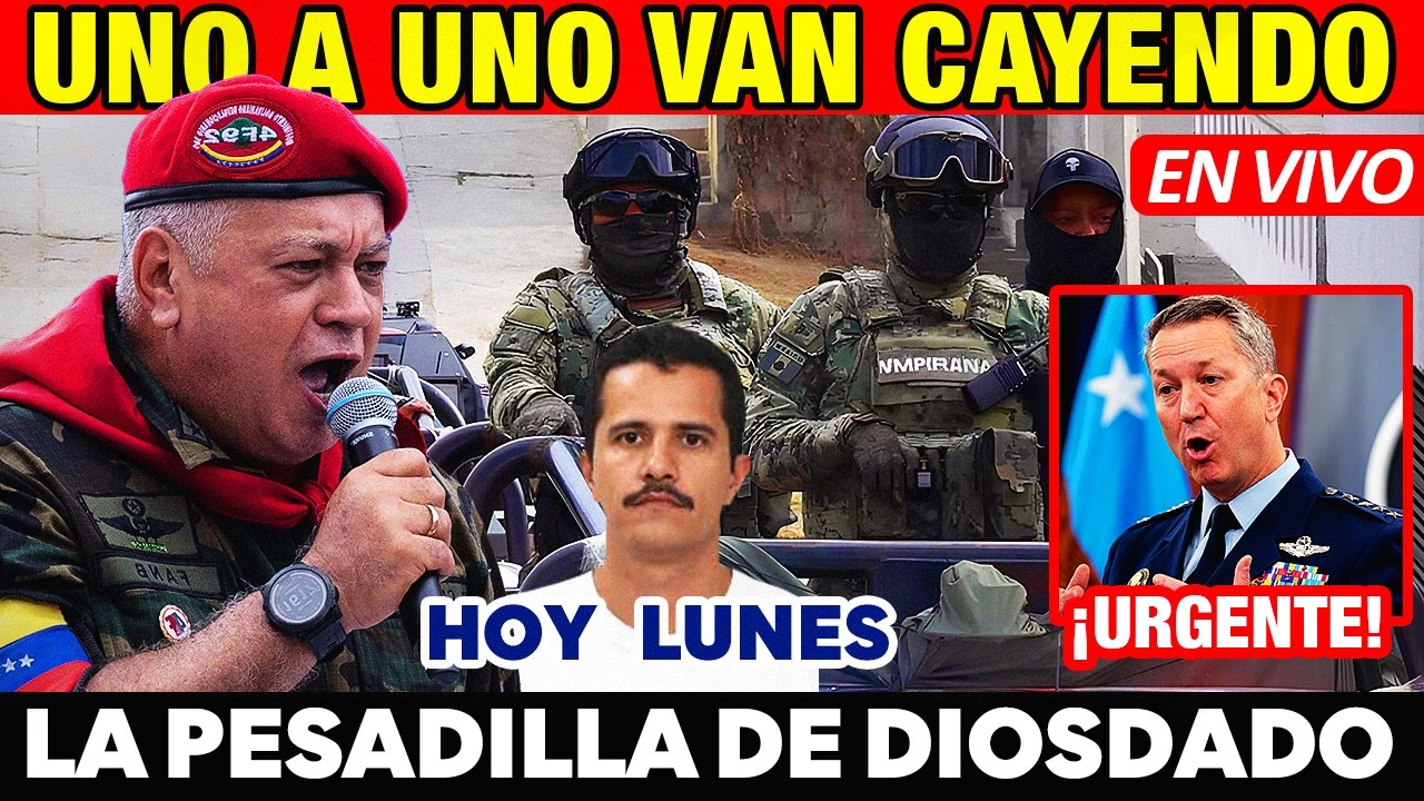 ATENCIÓN 🚨 DIOSDADO EN PROBLEMAS 🔴 TENSIÓN EN CARACAS TRAS CAÍDA DEL MENCHO Y CRECE PRESIÓN DE EEUU