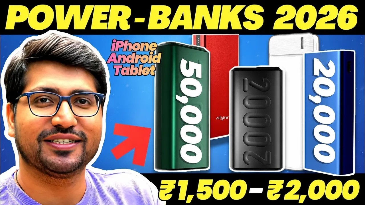 [NEW 2026]🔥Best 20,000 mAh Powerbank 2026🔋Best Power bank under 1,500 - 2,000