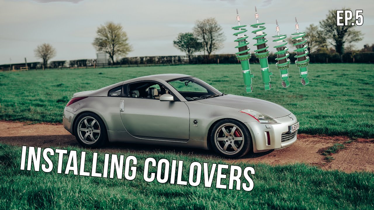 Installing 350z Coilovers (EASY) // Ep 5