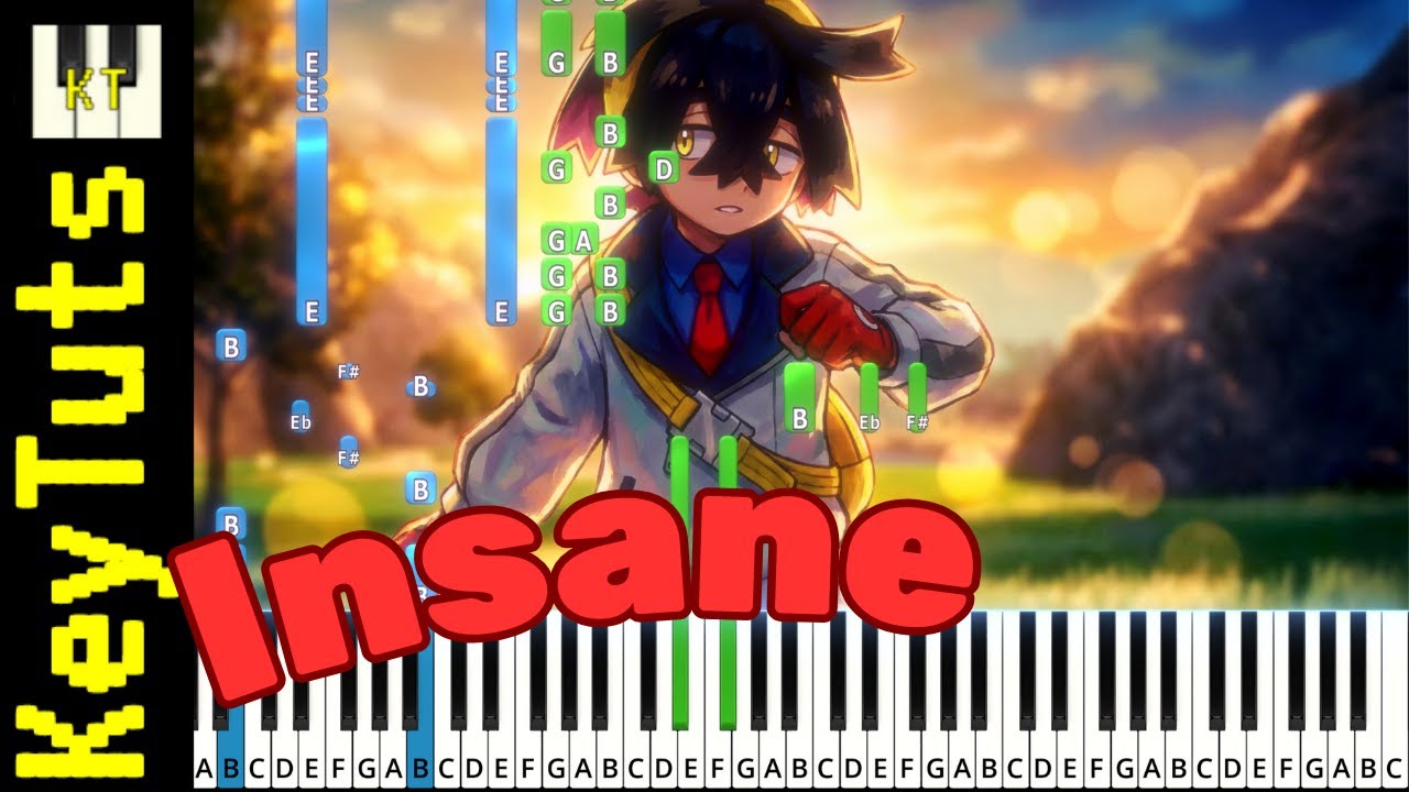 Battle! Champion Kieran [Pokemon Scarlet and Violet] - Easy Mode [Piano Tutorial] (Synthesia)