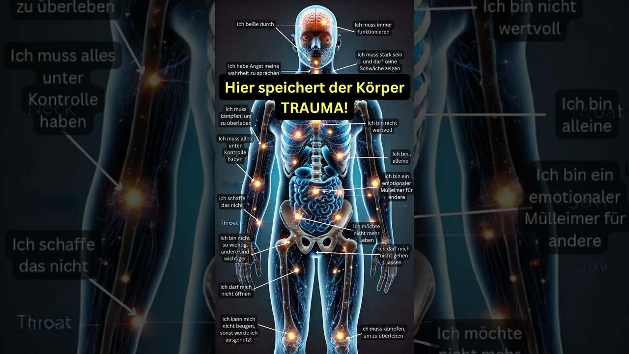 Hier speichert der K&ouml;rper Trauma! #trauma