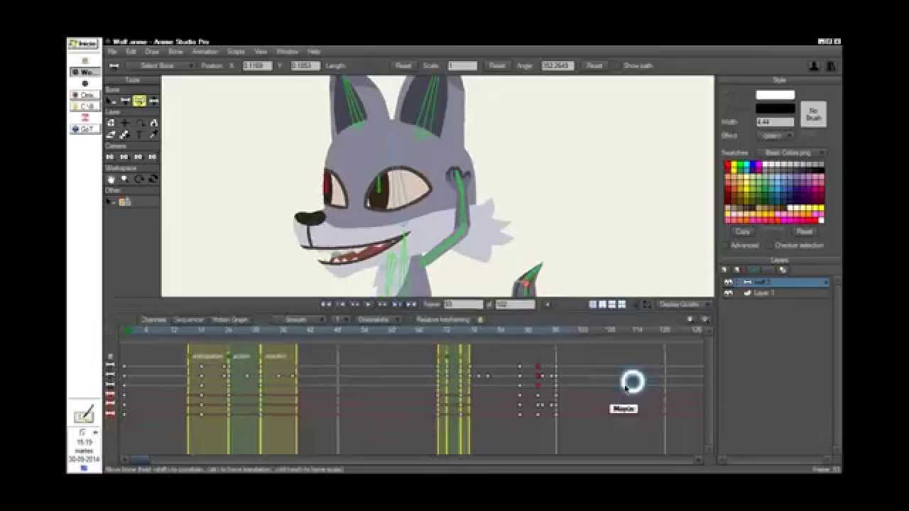 Anime Studio (Moho) Webinar: How to Apply the Principles of Animation in Anime Studio 10