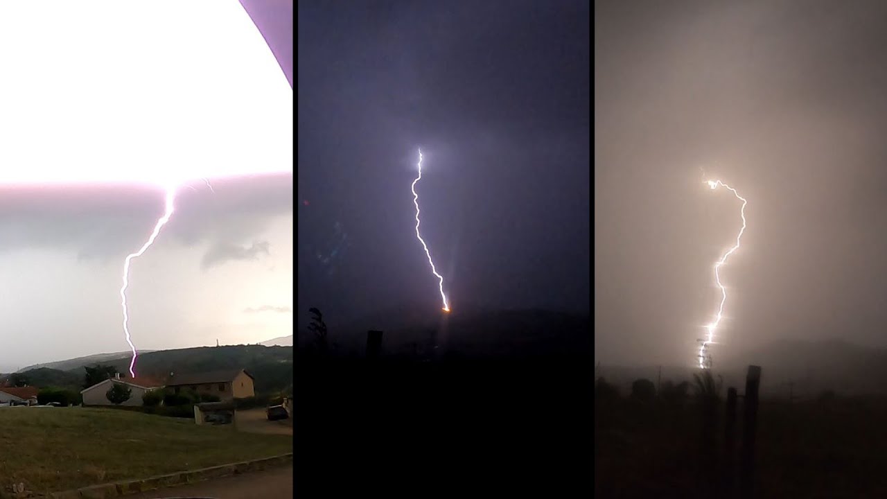 Orage foudroyant (Pilat), aout 2024