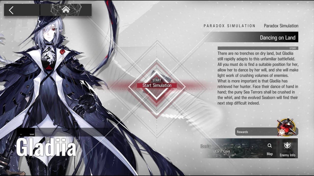 Arknights Paradox Simulation Gladiia Guide