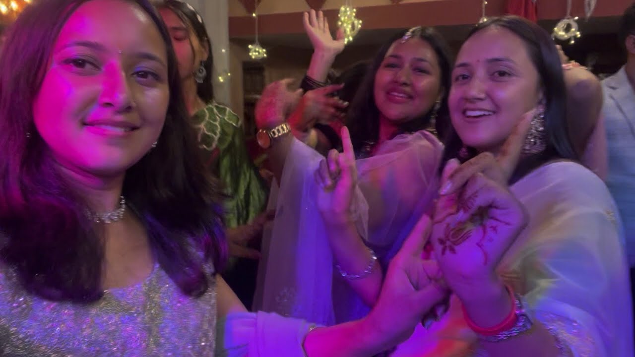 Kumaoni Shaadi || Mahila sangeet || Dulhan ka emotional dance 😇