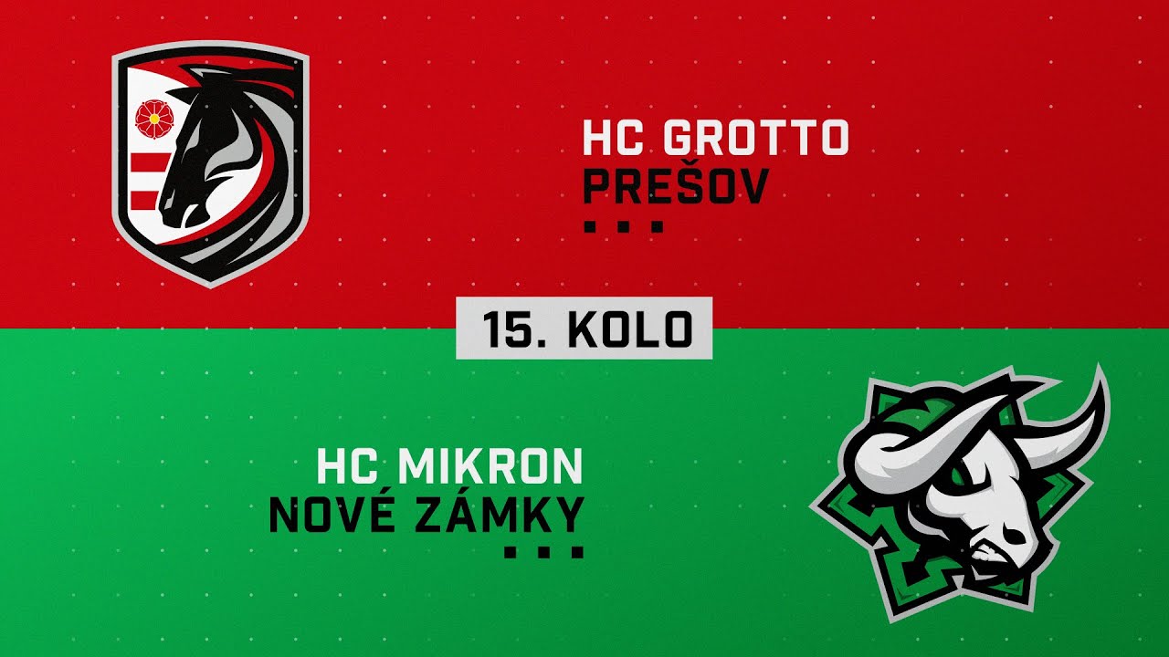 15.kolo HC Grotto Prešov - HC Nové Zámky HIGHLIGHTS