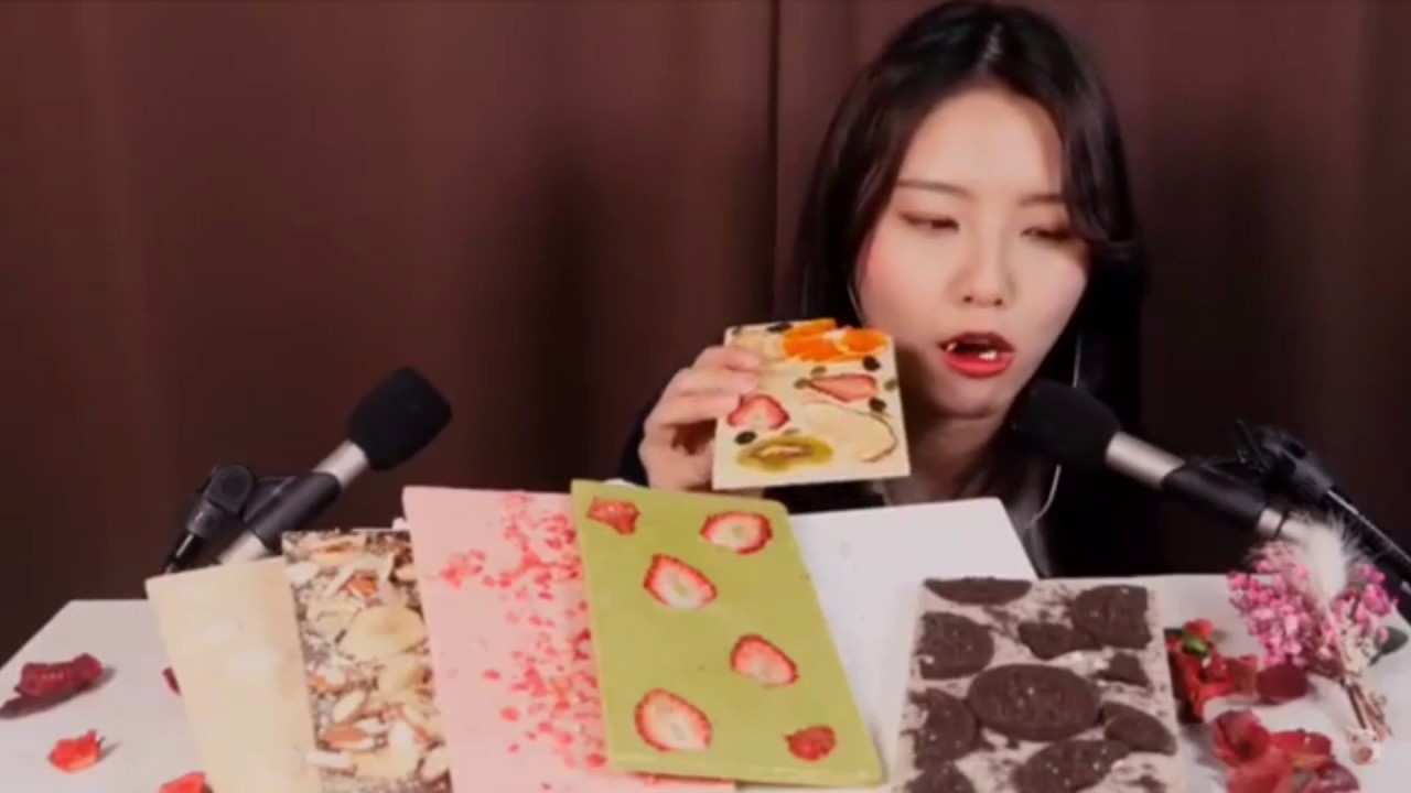 Extremely Crunchy and Satisfying Frozen Chocolate asmr Compilation part 4