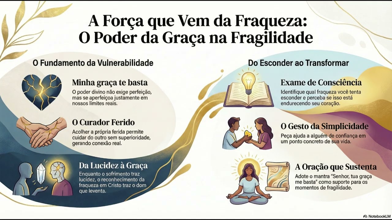 Evangelho do dia 12 de fevereiro de 2026 - A Força que Vem da Fraqueza