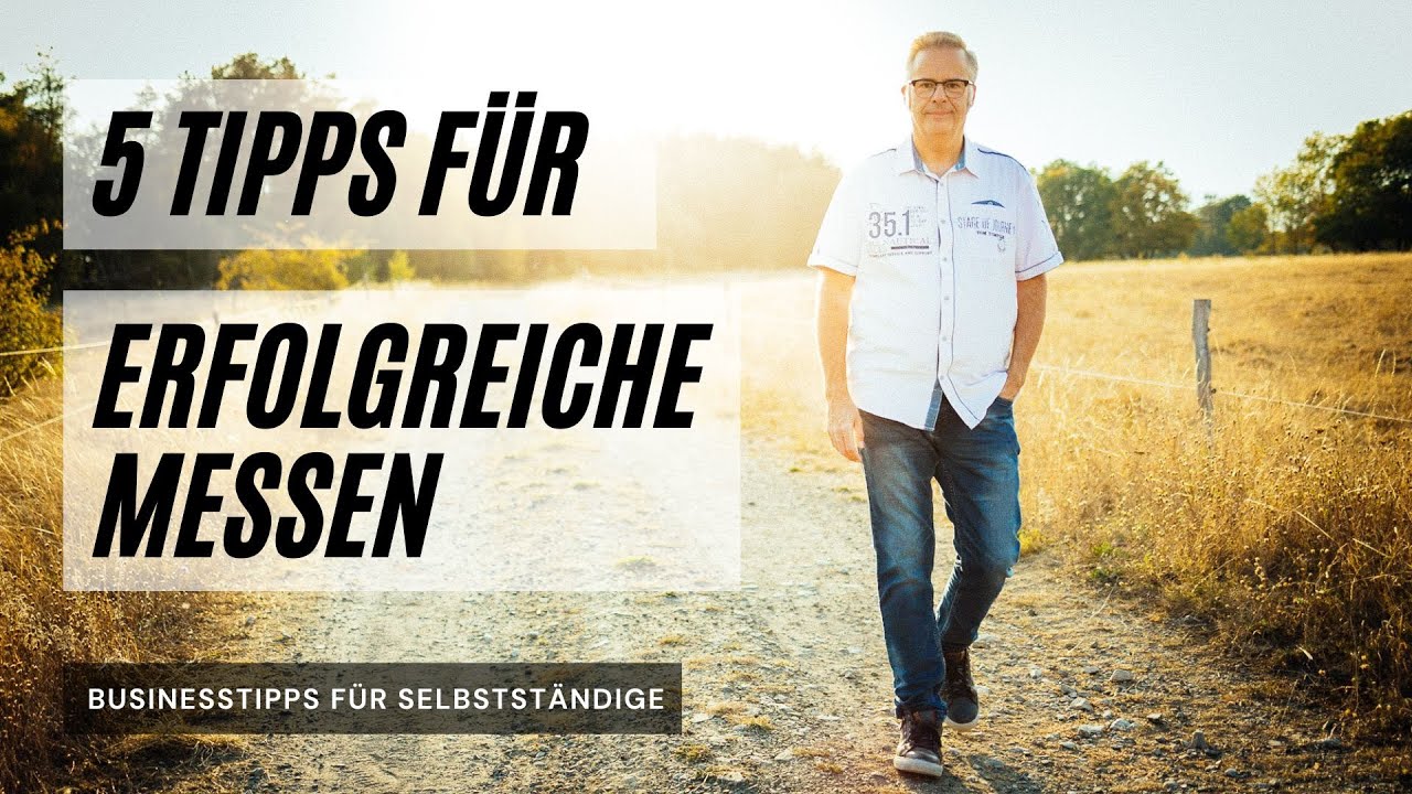 5 Tipps f&uuml;r erfolgreiche Messen als Aussteller
