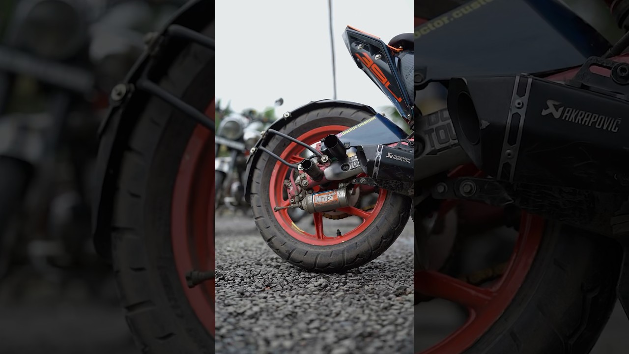 Modified Duke 390 #ktmlovers #duke390 #modification #motorcycle #vlog #bikersshorts #expensive #mod