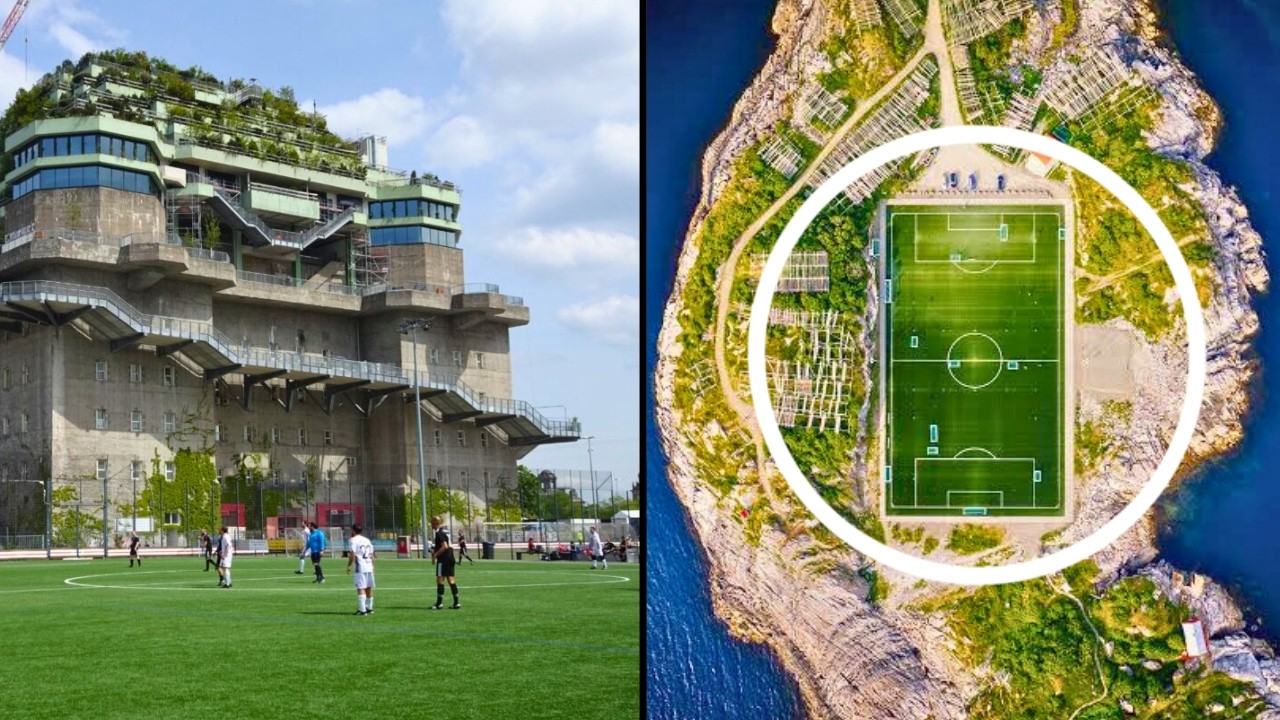 The STRANGEST STADIUMS in EUROPEAN FOOTBALL