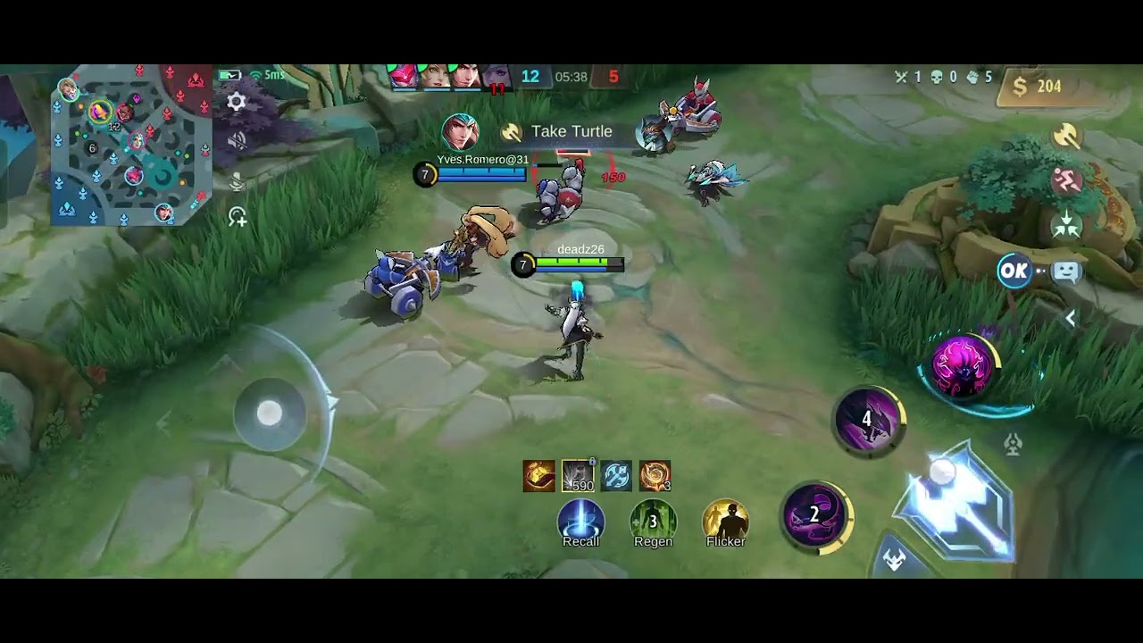 Playing MLBB on Realme 7 8/128gb Noob Selena