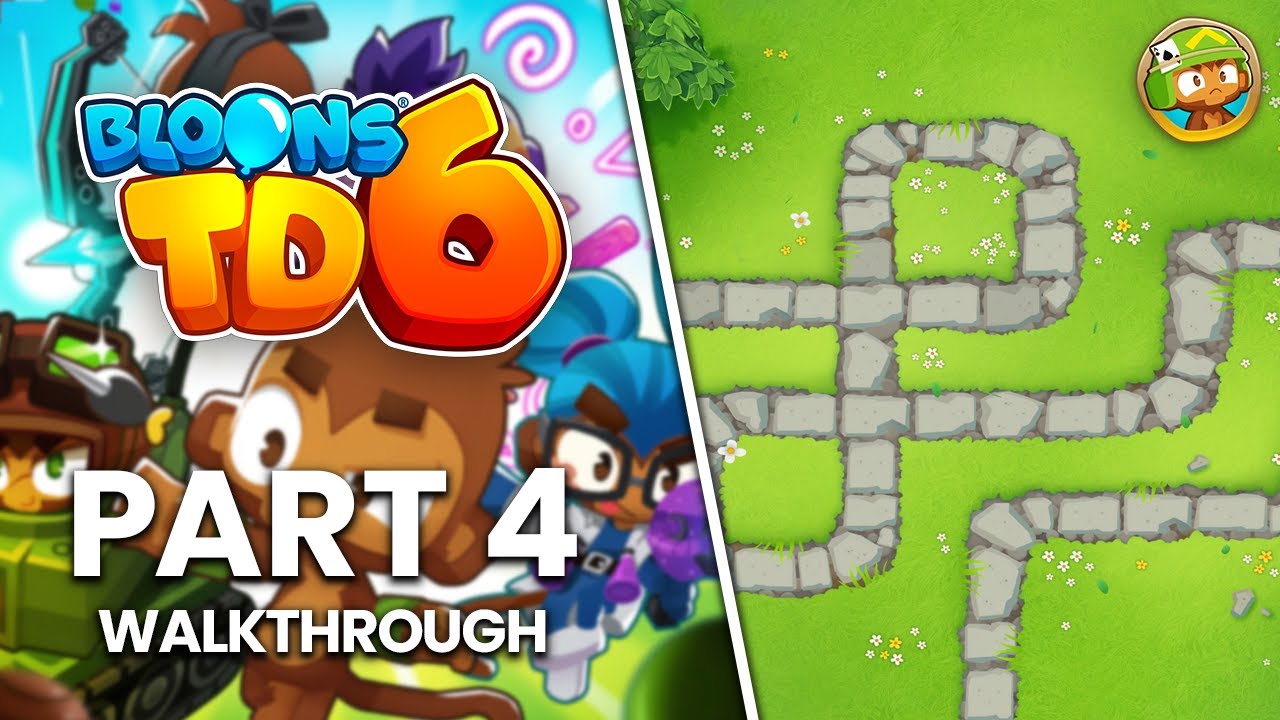 Bloons TD 6 - Part 4 | Monkey Meadow Medium Standard (No Commentary Walkthrough)