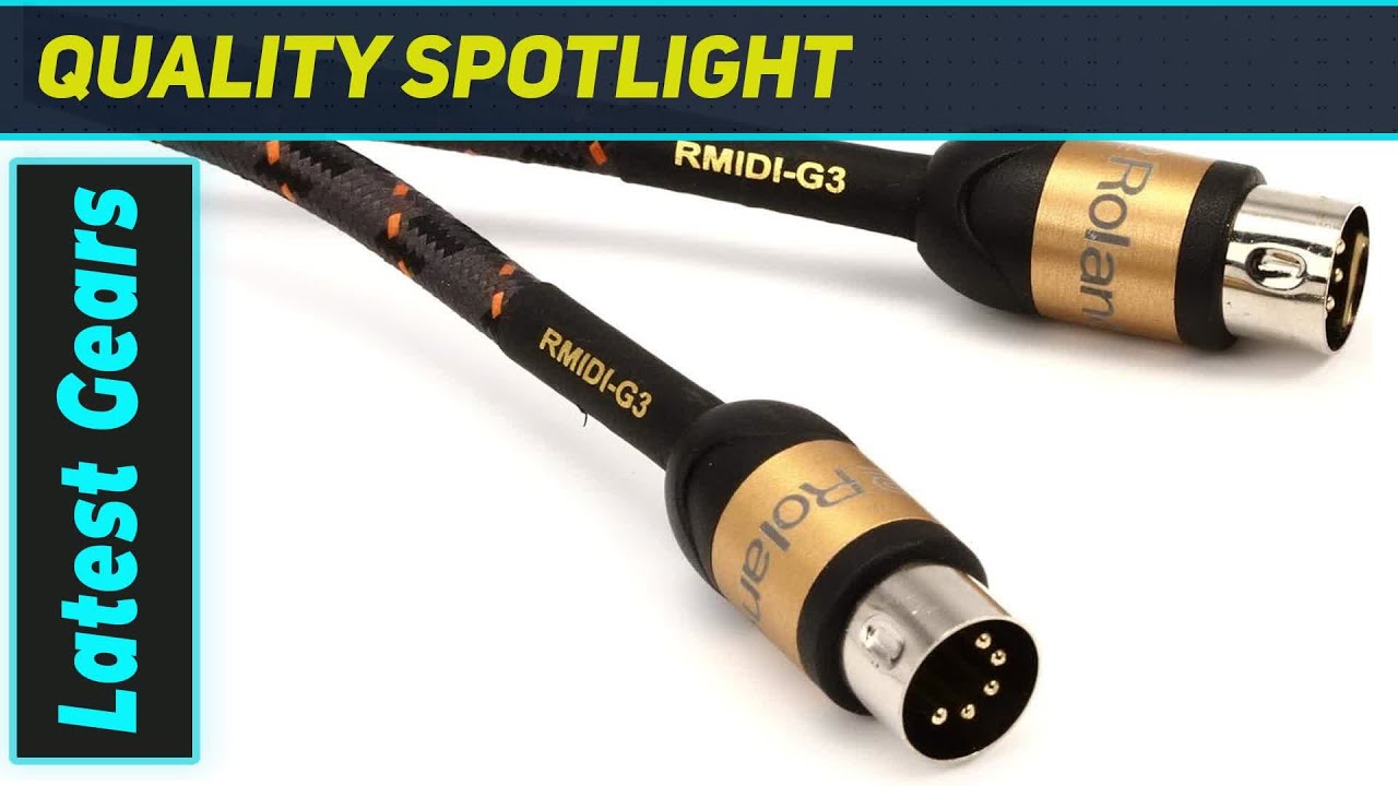 Roland Gold Series RMIDI-G3: The Ultimate MIDI Cable?