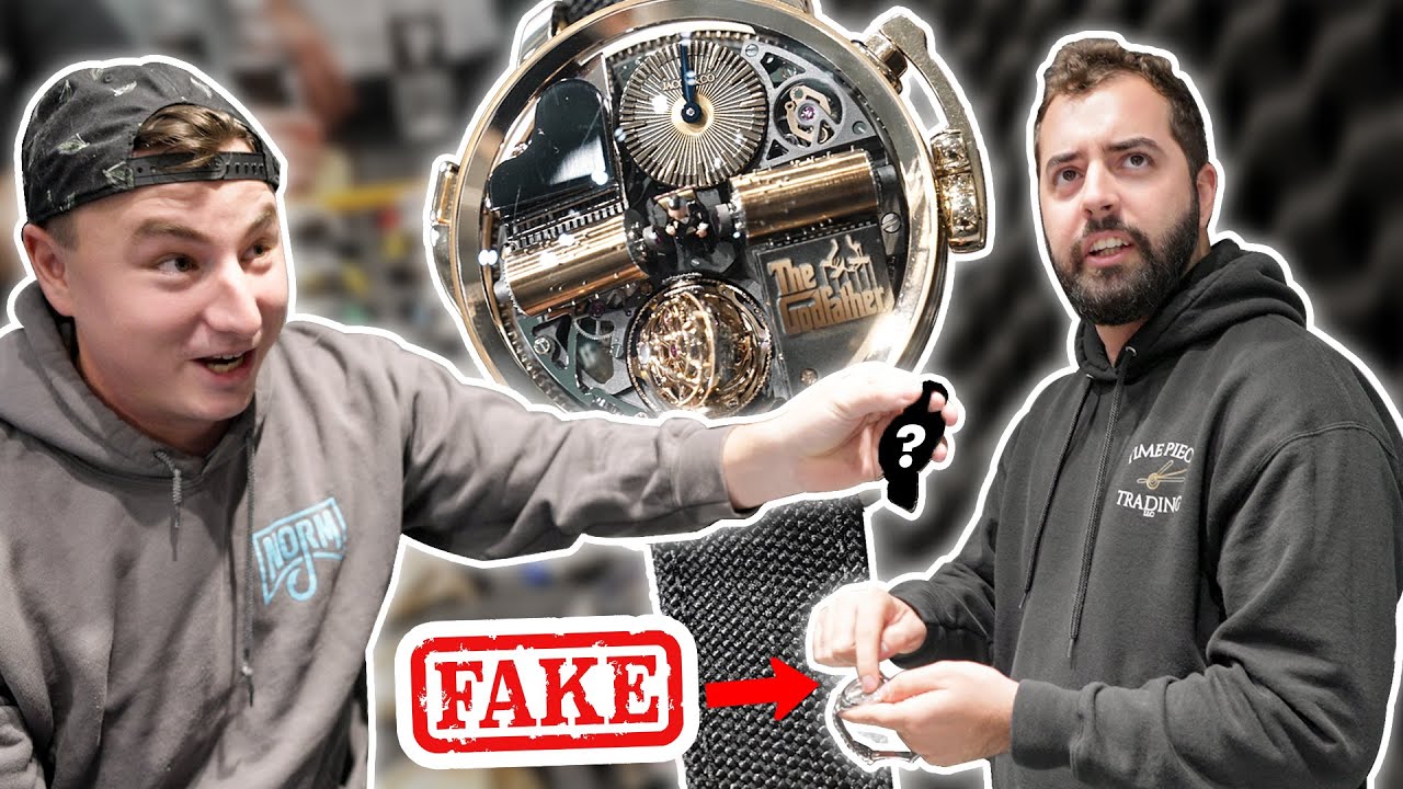 HE TRIED TO SELL US A FAKE ROLEX...